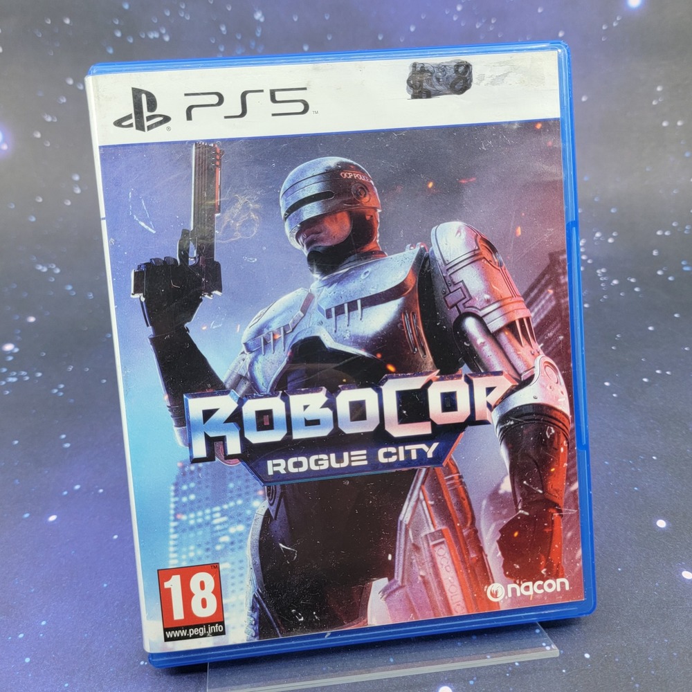RoboCop Rogue City PS5 PlayStation 5 Game PAL PEGI 18 Nacon Teyon